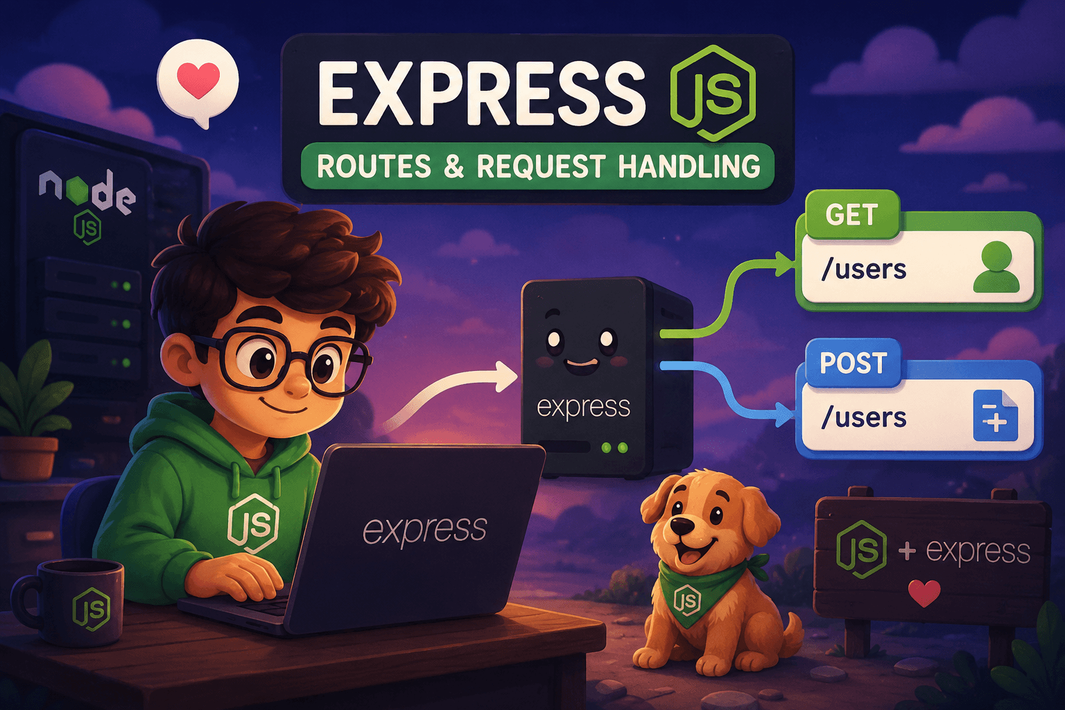 Creating Routes and Handling Requests with Express